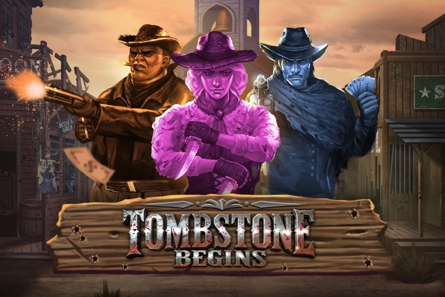 Capa do jogo Tombstone Begins — Nolimit City